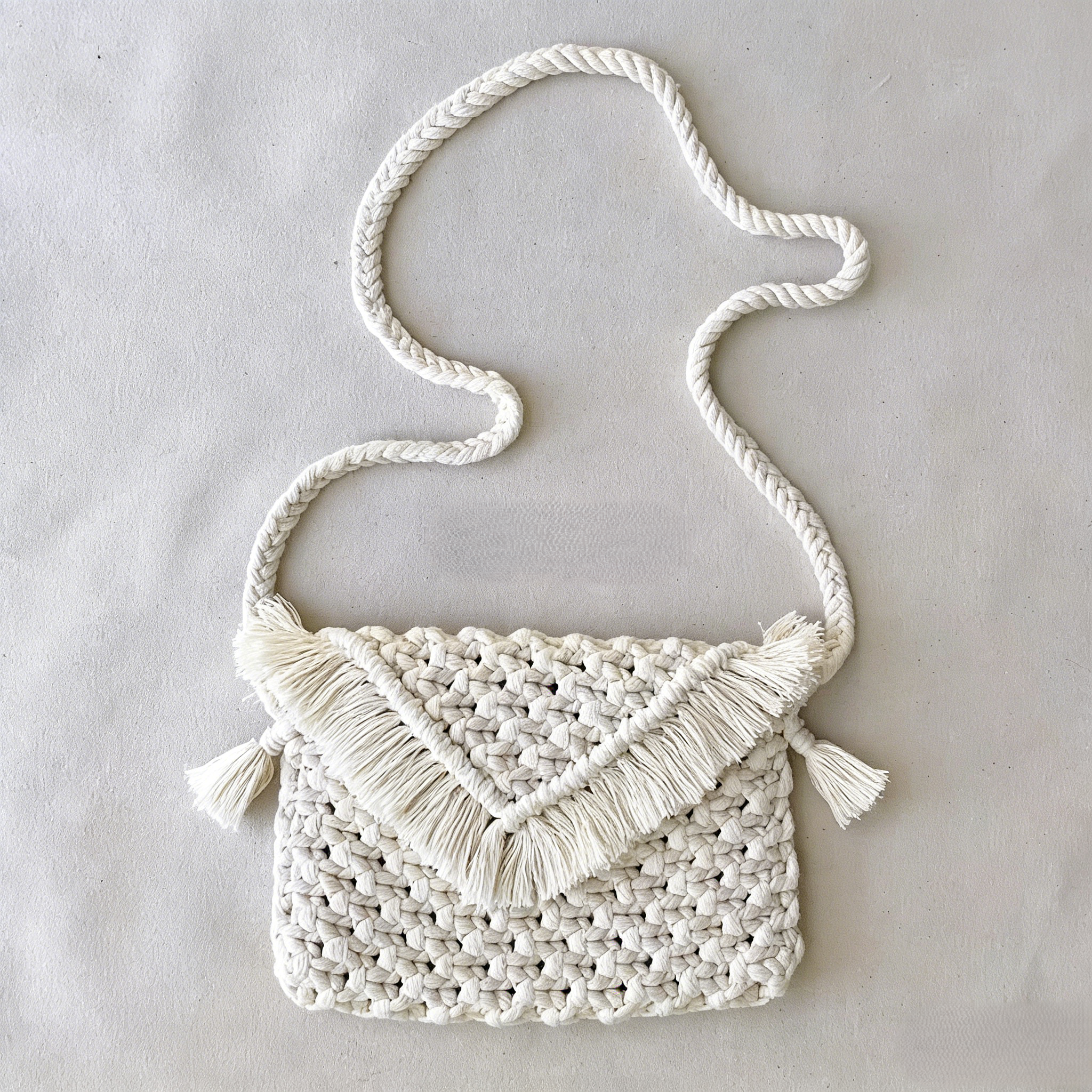 Customizable Natural Cotton Bohemian Woven Women's Shopping Bag Handmade Crochet Printed Beach Bag