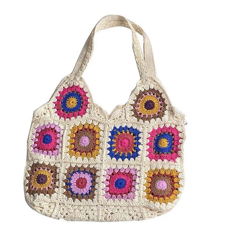 Hand-Crocheted Custom Tote Bag