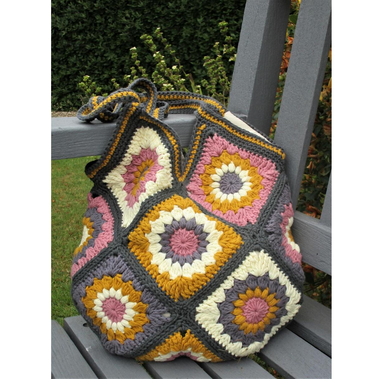 Customizable Handmade Crochet Shoulder Bag