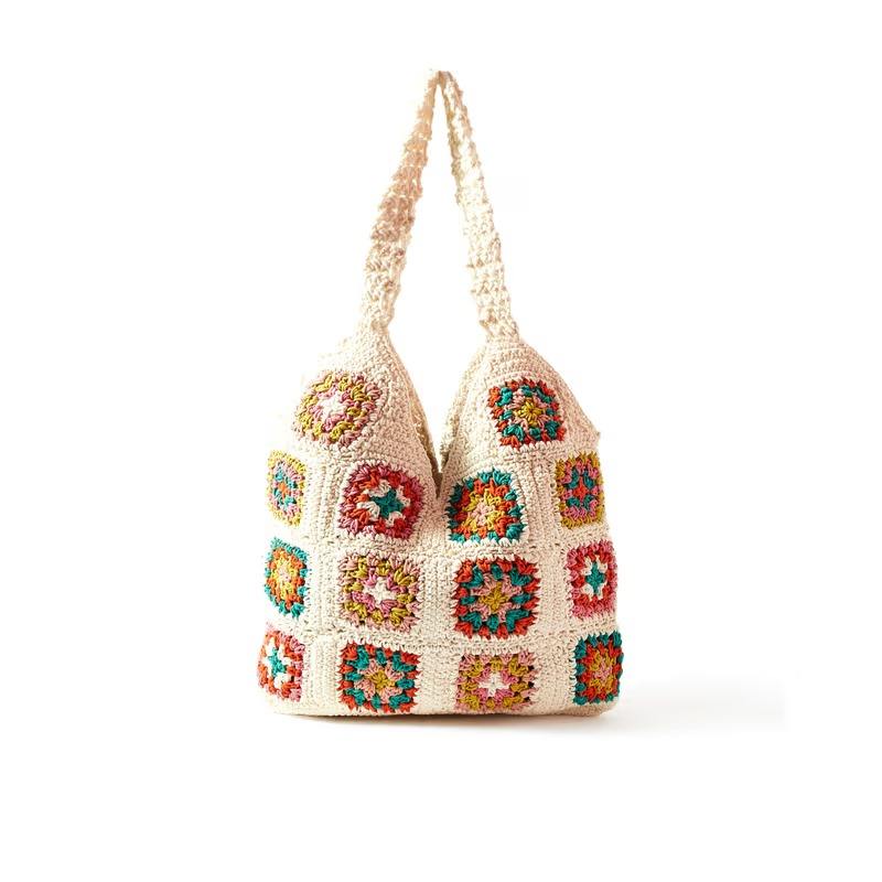 Hand-Crocheted Custom Tote Bag