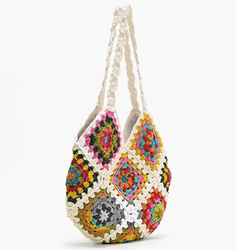 Hand-Crocheted Custom Tote Bag