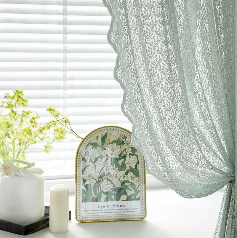Sheer Korean-Style Transparent Curtains